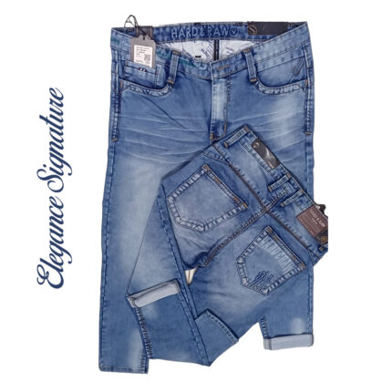 Hard & Raw Denim Pant- Light Wash