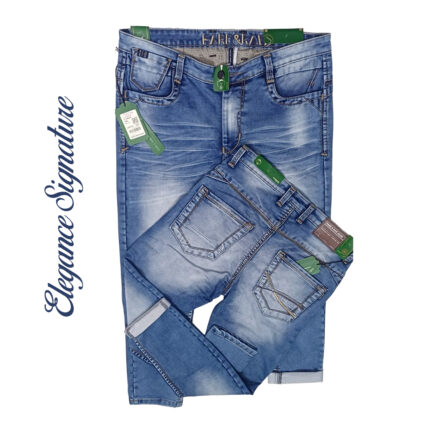 Hard & Raw Denim Pant- Light Wash